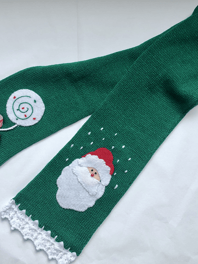 Bufanda Noel Lollipop