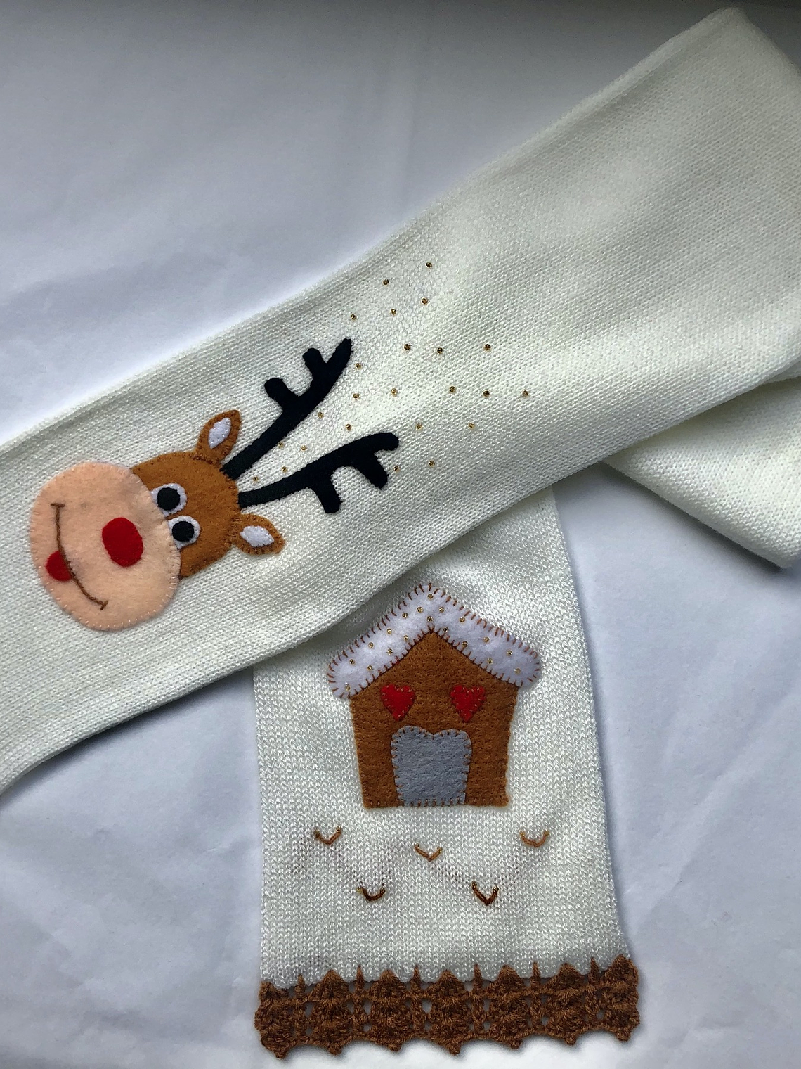 Bufanda Reno y Casita 1