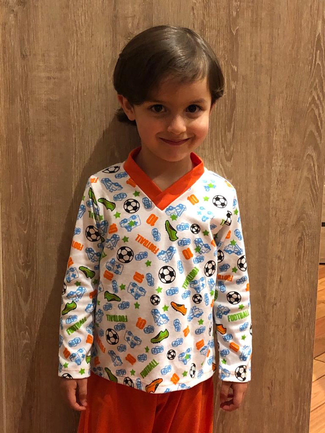 Pijama Fútbol Cuello V 1