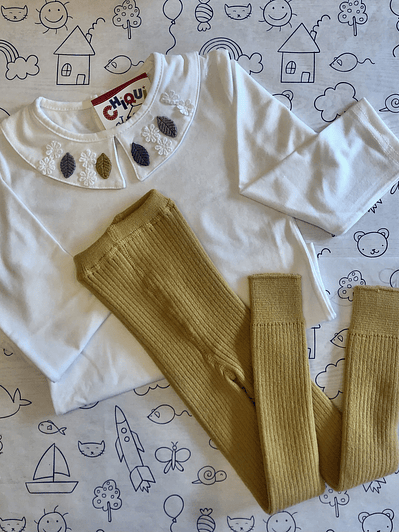 Leggings Pima Mostaza