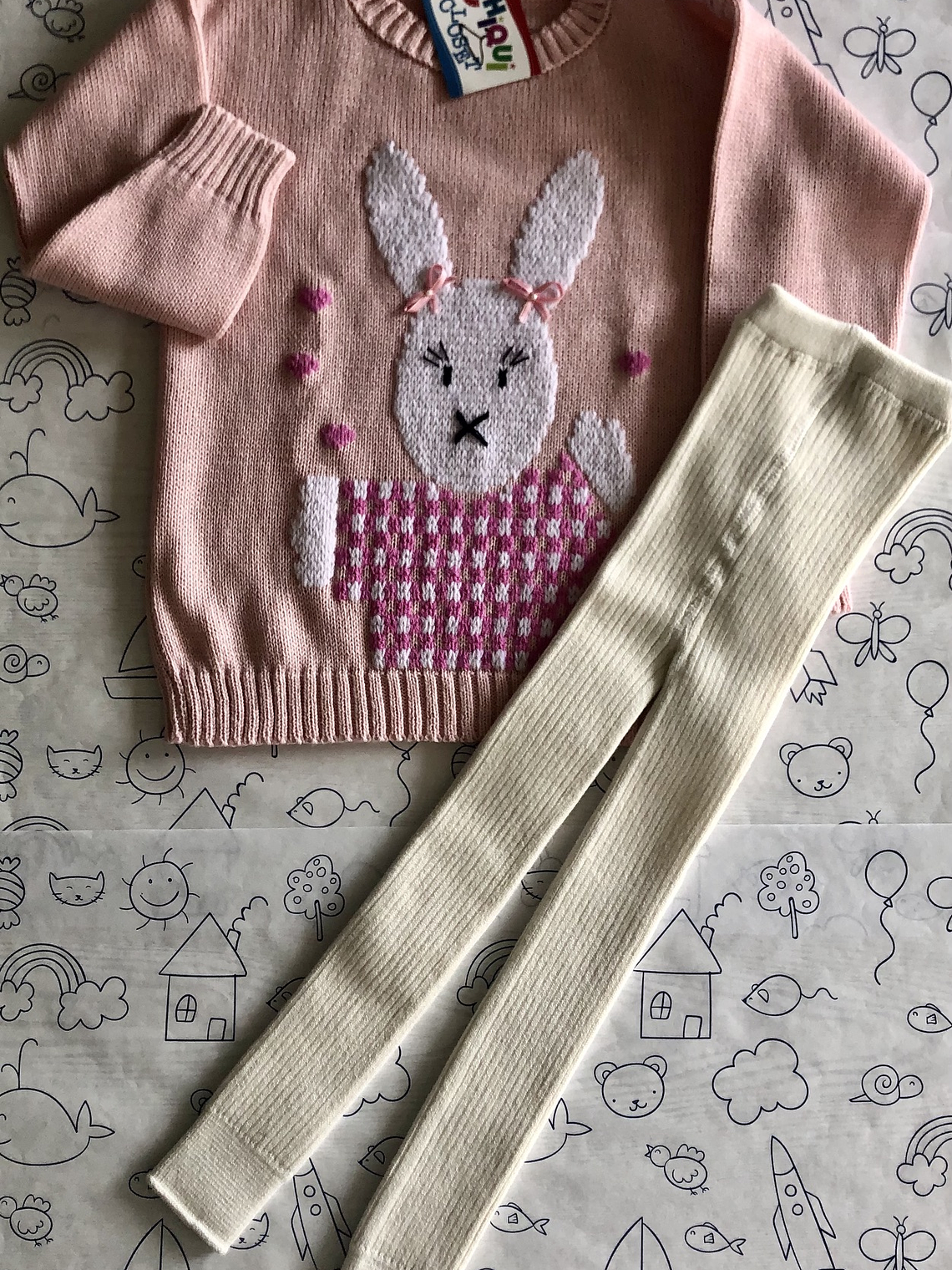 Leggings Pima Marfil 1