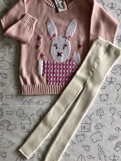 Leggings Pima Marfil