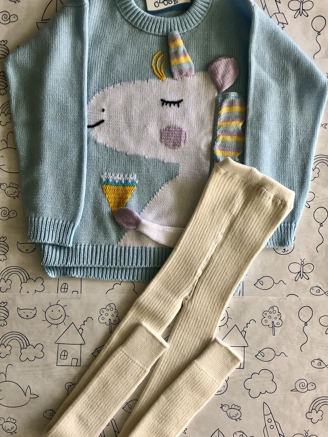 Leggings Pima Marfil 2