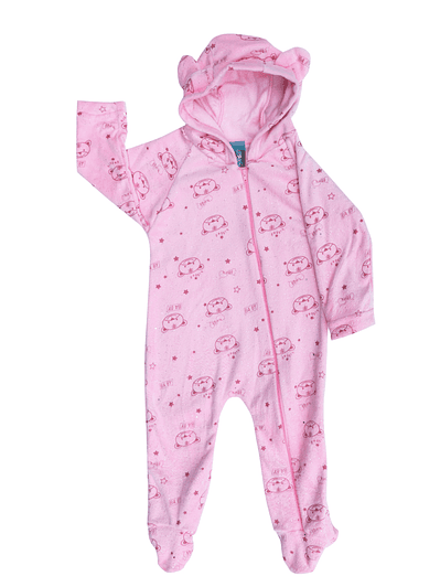 Pijama Polar Rosada