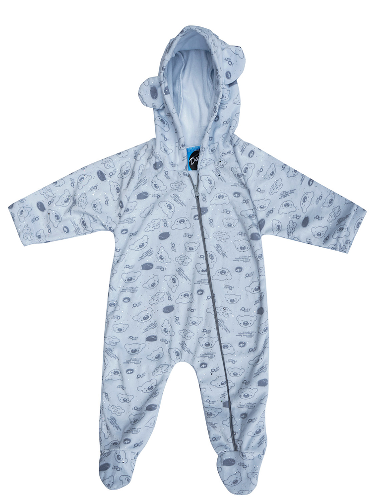 Pijama Polar Blanca 1