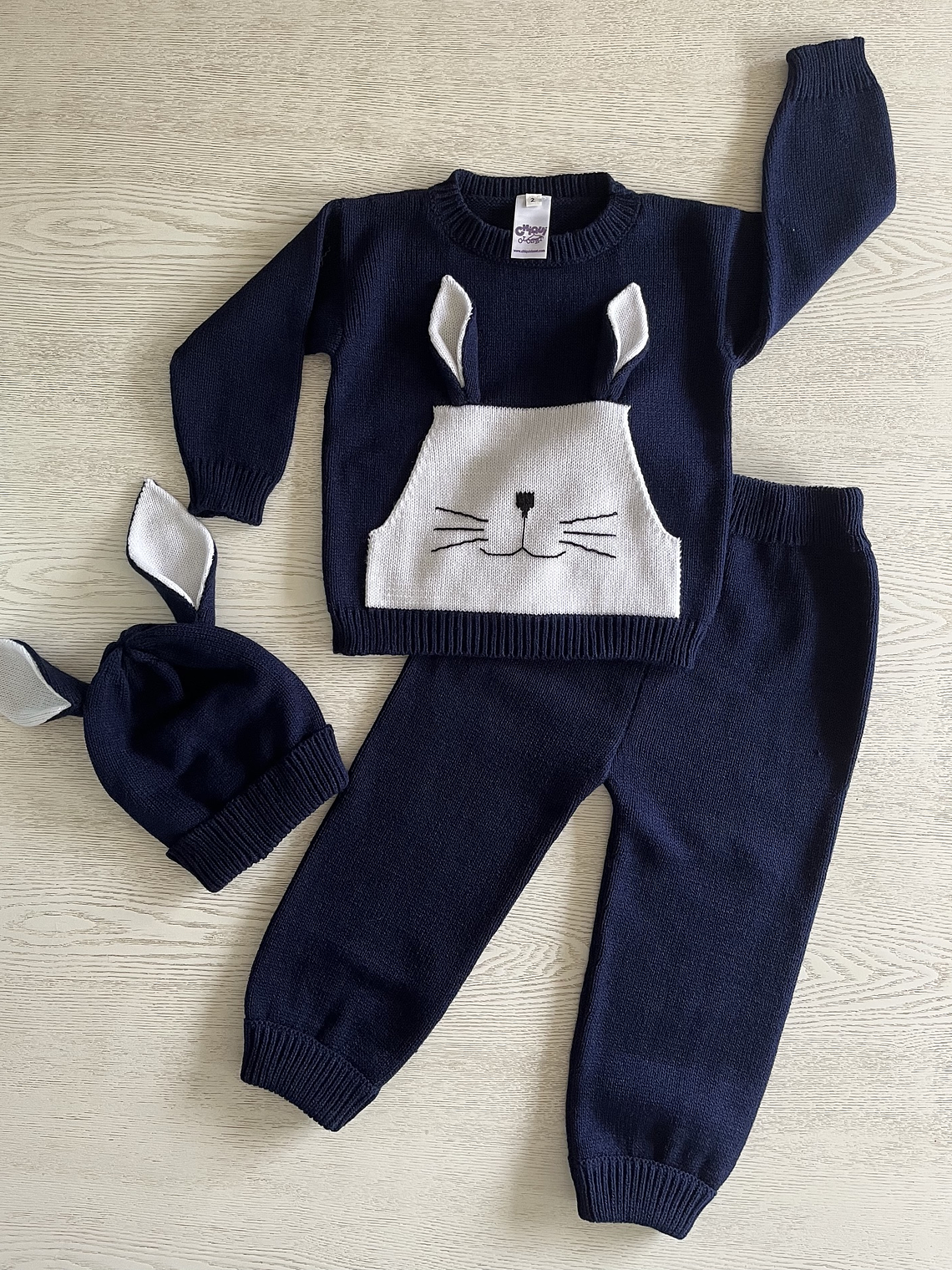 Conjunto Conejo Azul 1