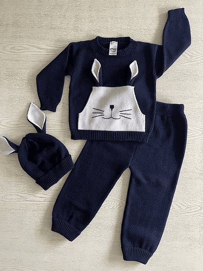 Conjunto Conejo Azul