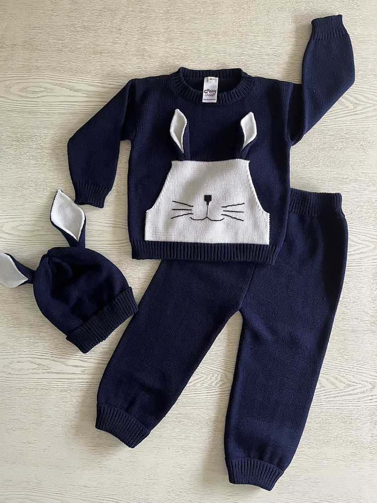 Conjunto Conejo Azul 1