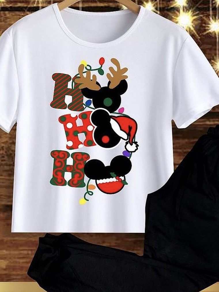 Pijama Ho Ho Ho Red Adultos  1