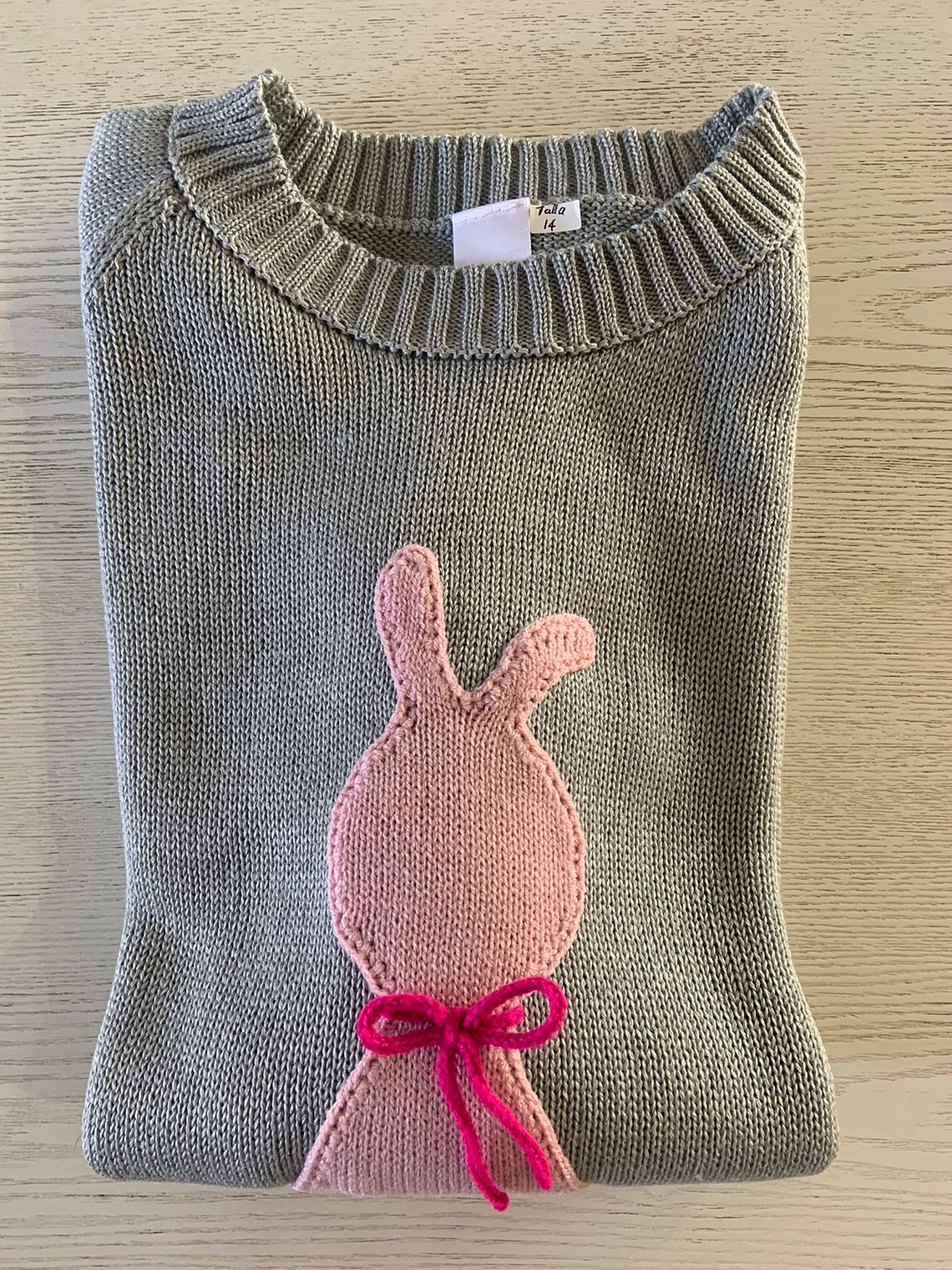 Saco Conejo Pom Pom 3