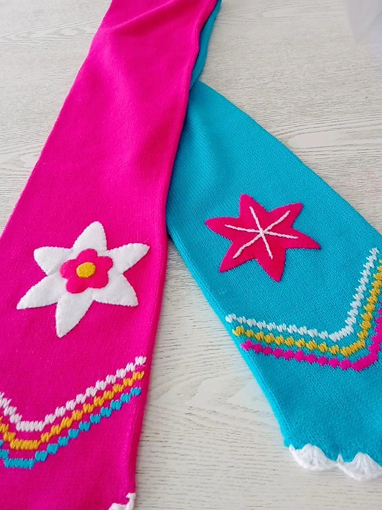 Bufandas Tejidas a Mano 5