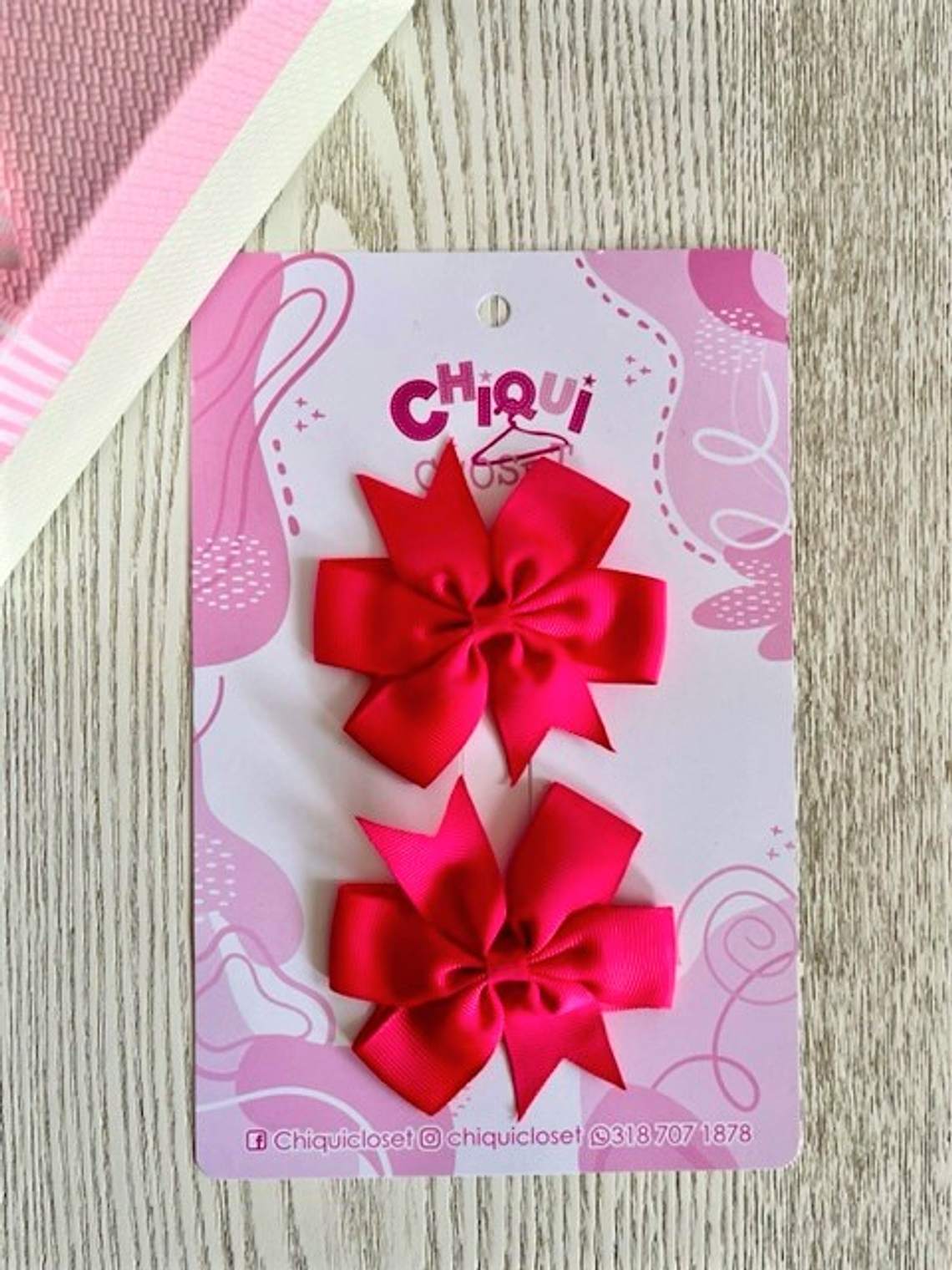 Moños cruzados (Mas Colores Disponibles) 1