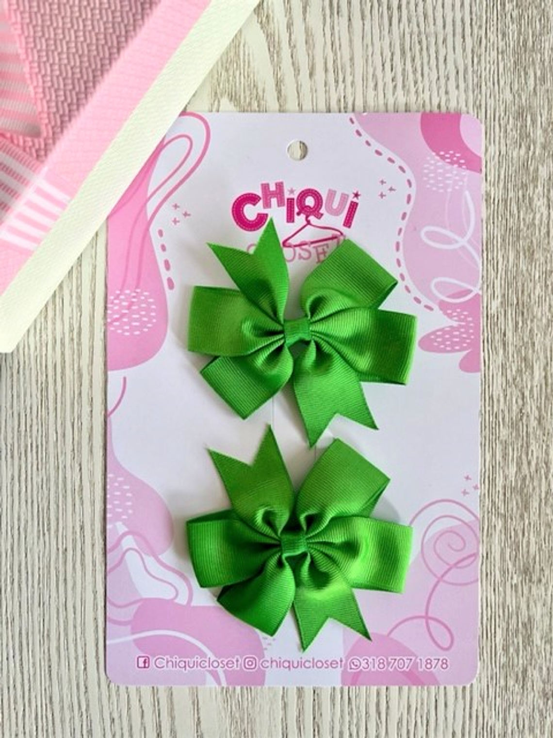 Moños cruzados (Mas Colores Disponibles) 3