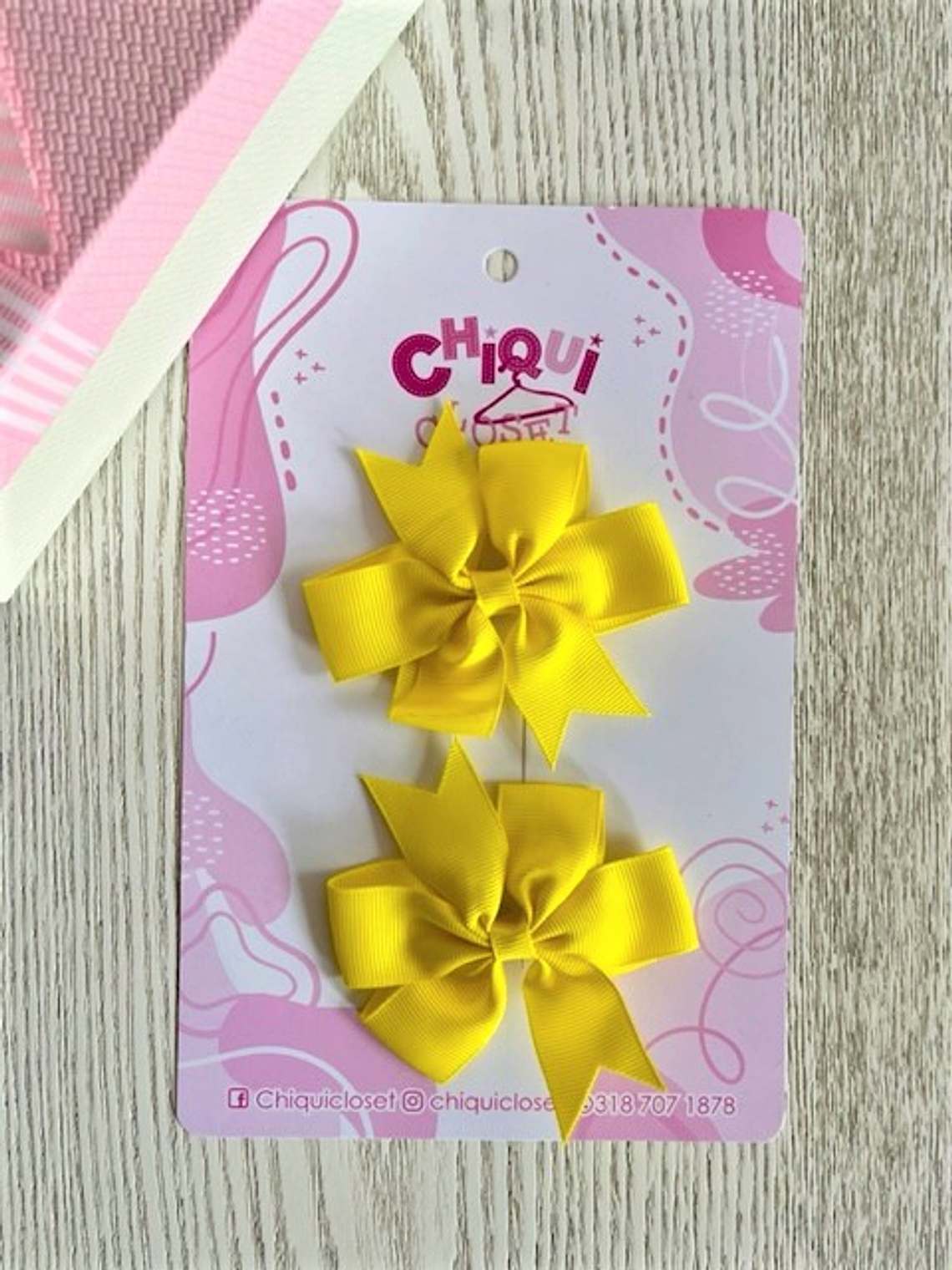 Moños cruzados (Mas Colores Disponibles) 5