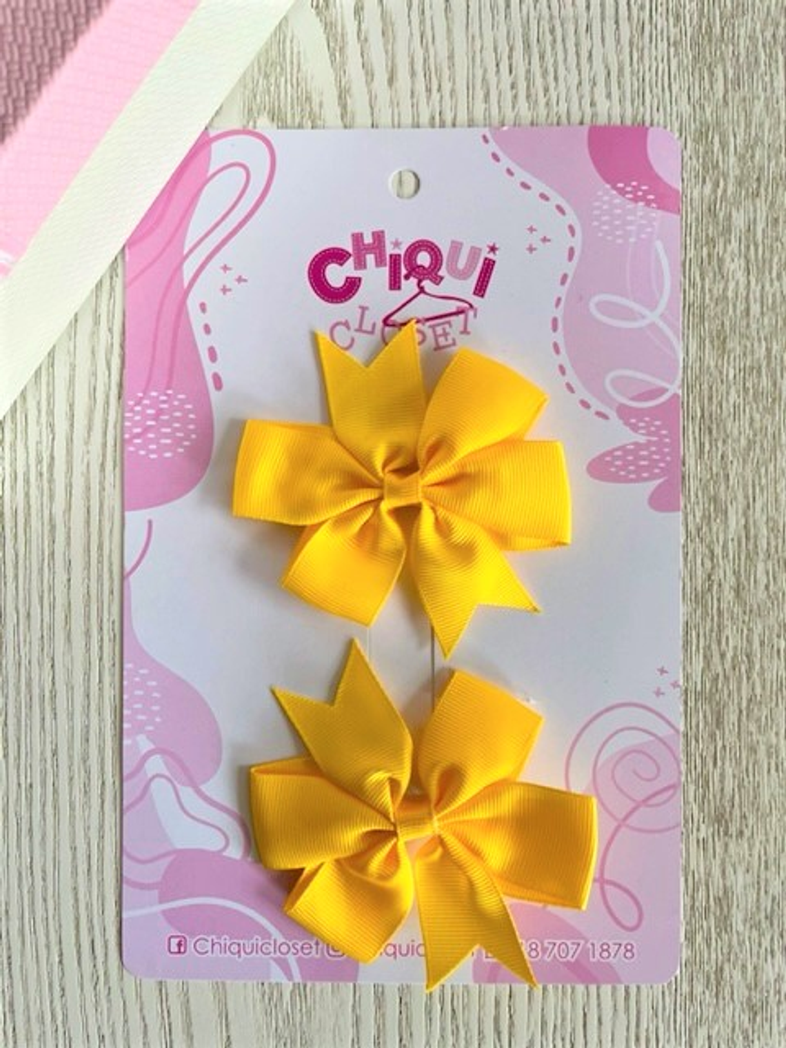 Moños cruzados (Mas Colores Disponibles) 6