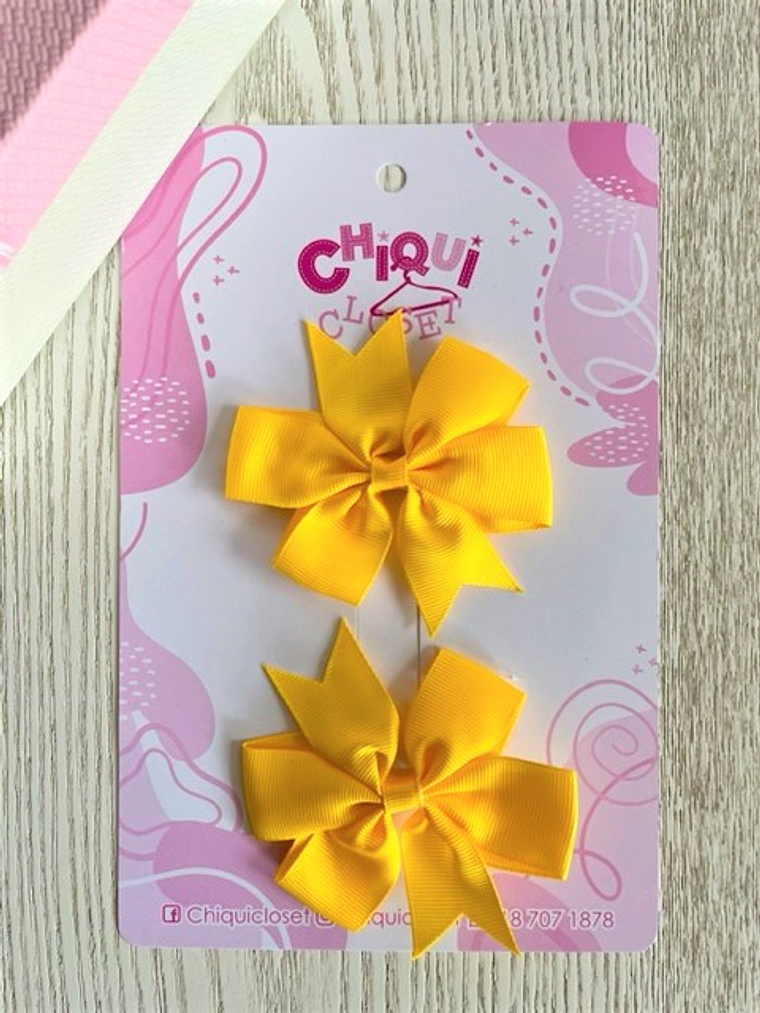 Moños cruzados (Mas Colores Disponibles) 6