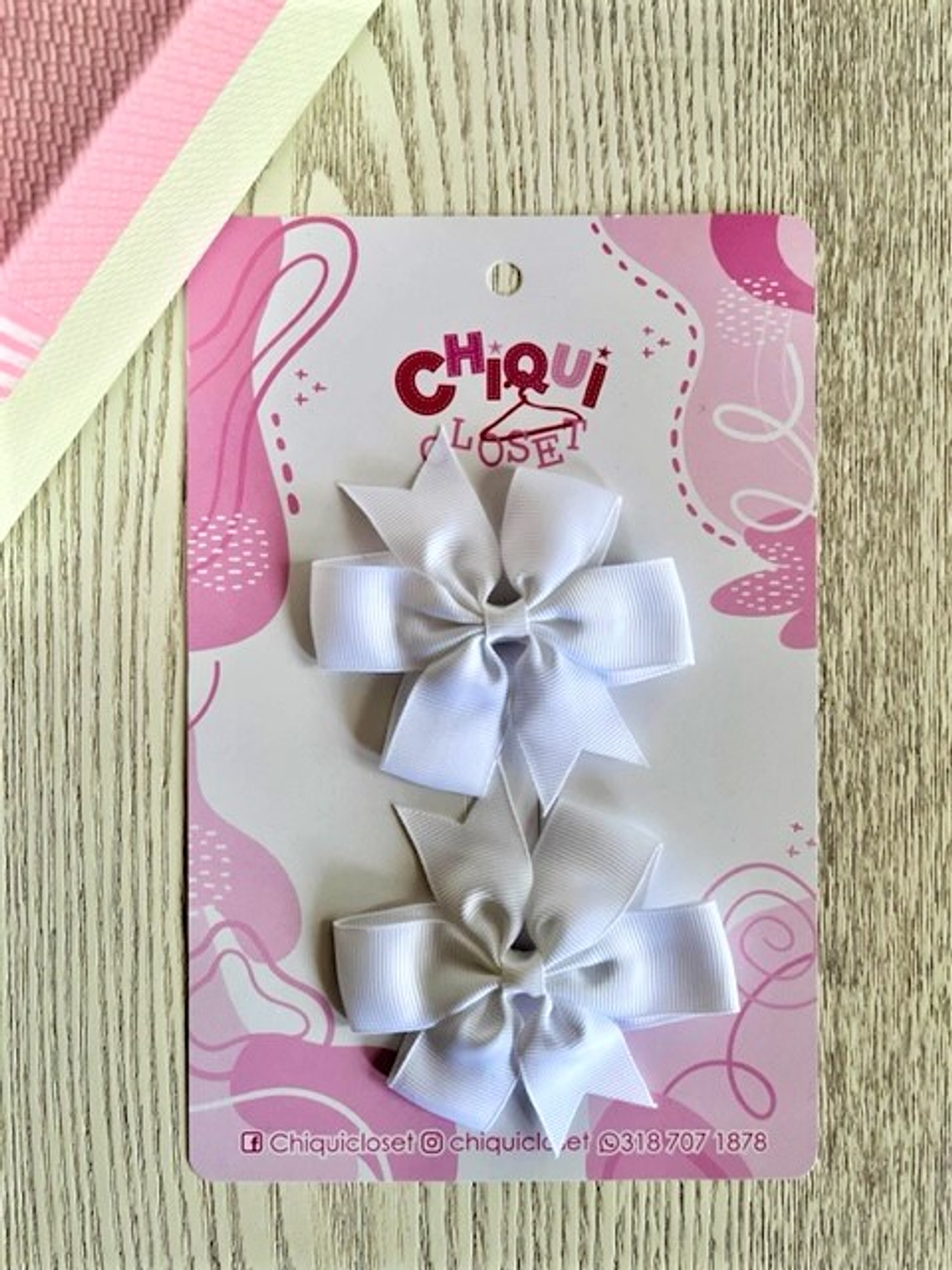 Moños cruzados (Mas Colores Disponibles) 8