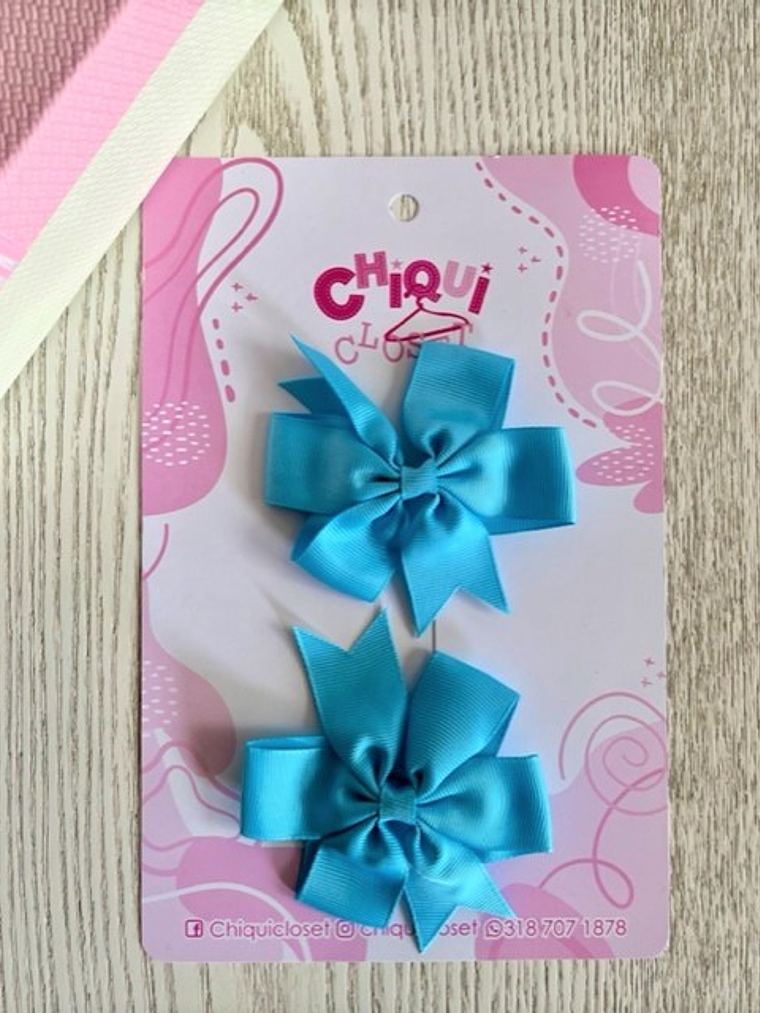 Moños cruzados (Mas Colores Disponibles) 9