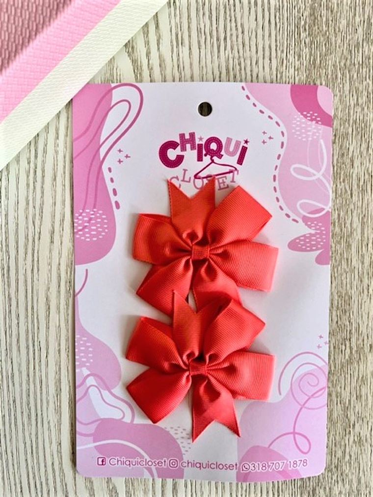 Moños cruzados (Mas Colores Disponibles) 14