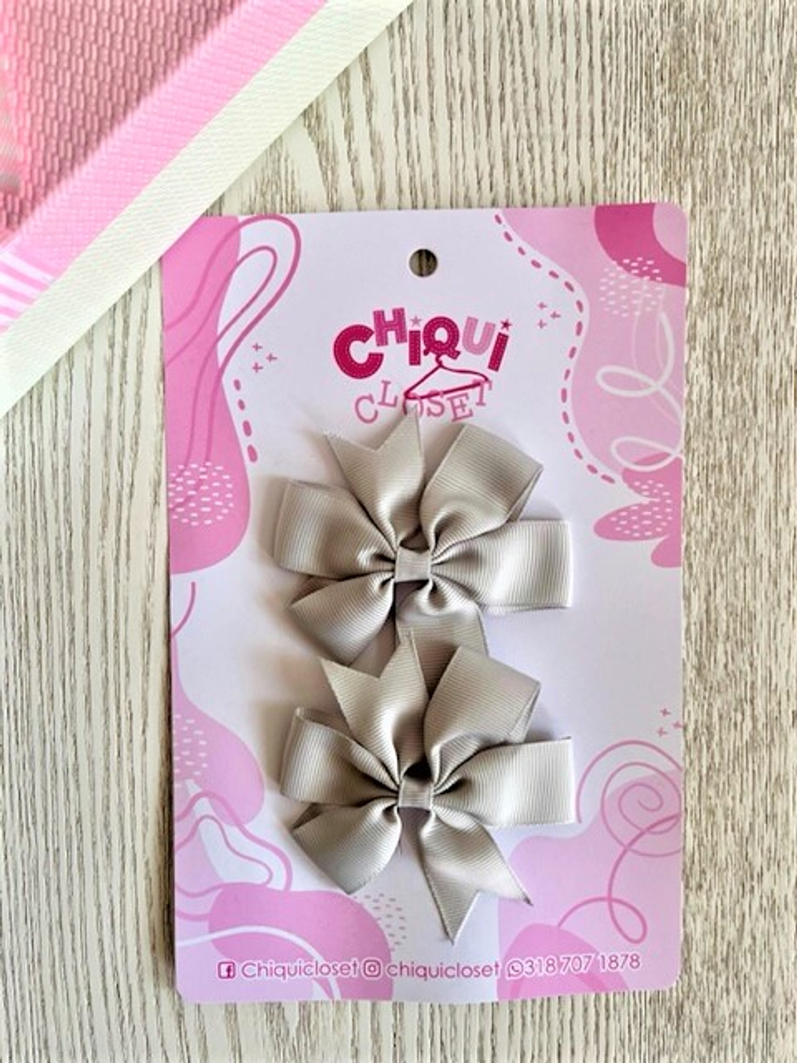 Moños cruzados (Mas Colores Disponibles) 15