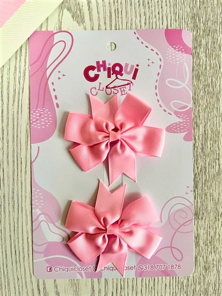 Moños cruzados (Mas Colores Disponibles) 16