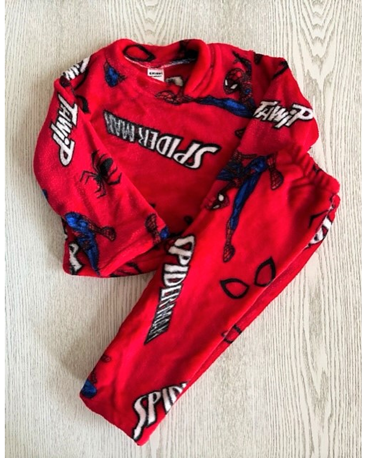 Pijama Spiderman rojo