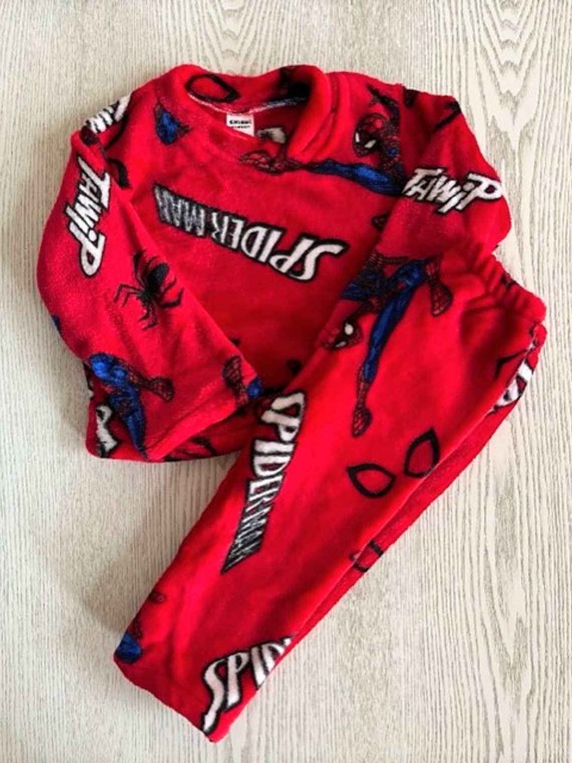 Pijama Spiderman rojo 1