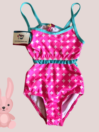 Vestido de Baño enterizo para niña