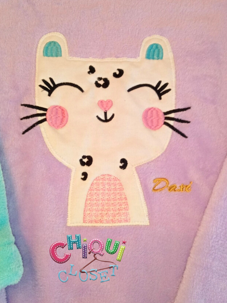 Gatita (Azul y lila) 3