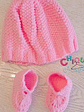 Gorro y patines rosa - Miniatura 2