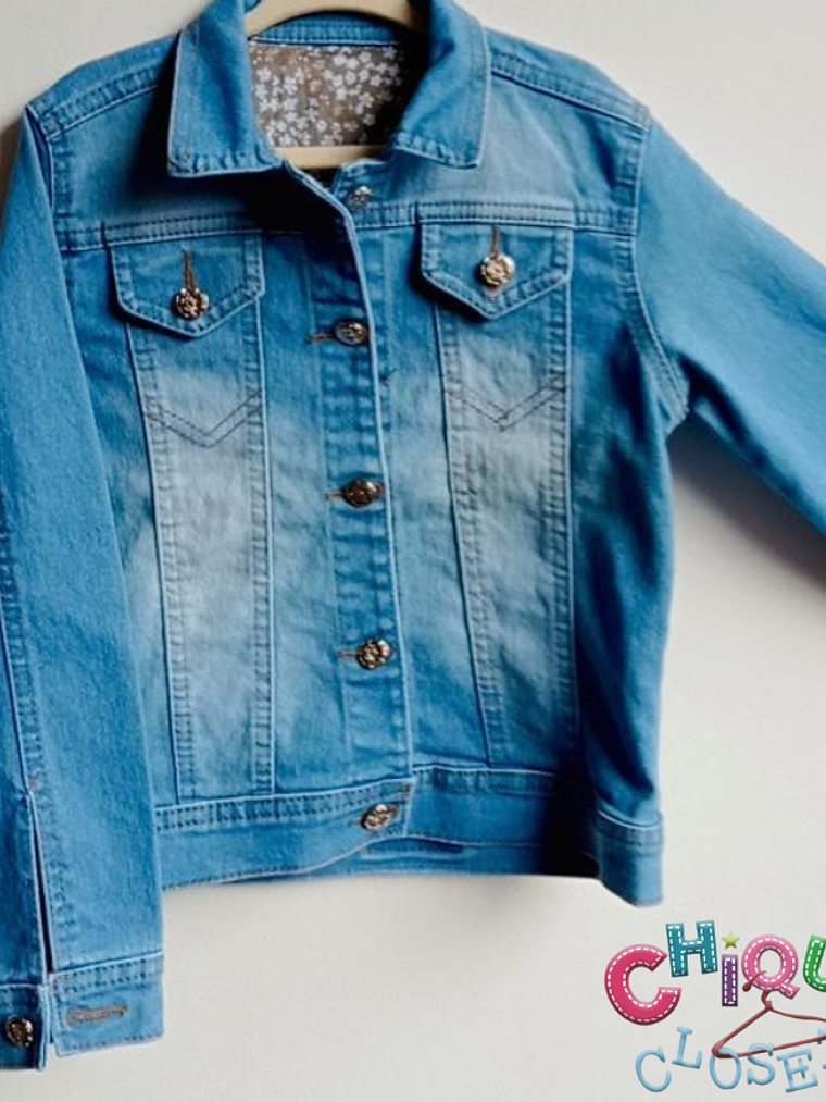 Chaqueta en jean claro 2