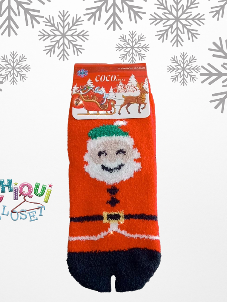 Medias Afelpadas Navideñas  4