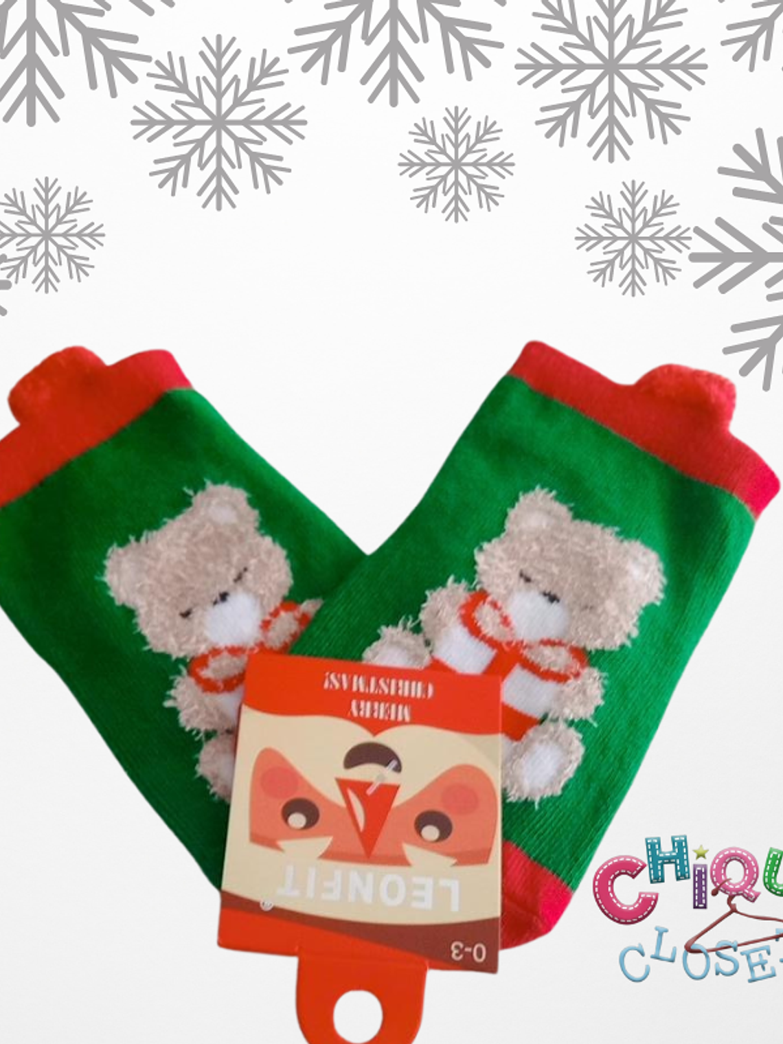 Medias Navideñas Bebés  2