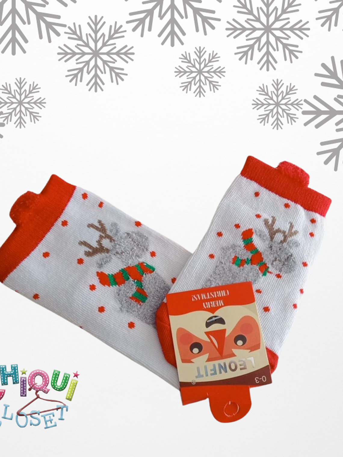 Medias Navideñas Bebés  4