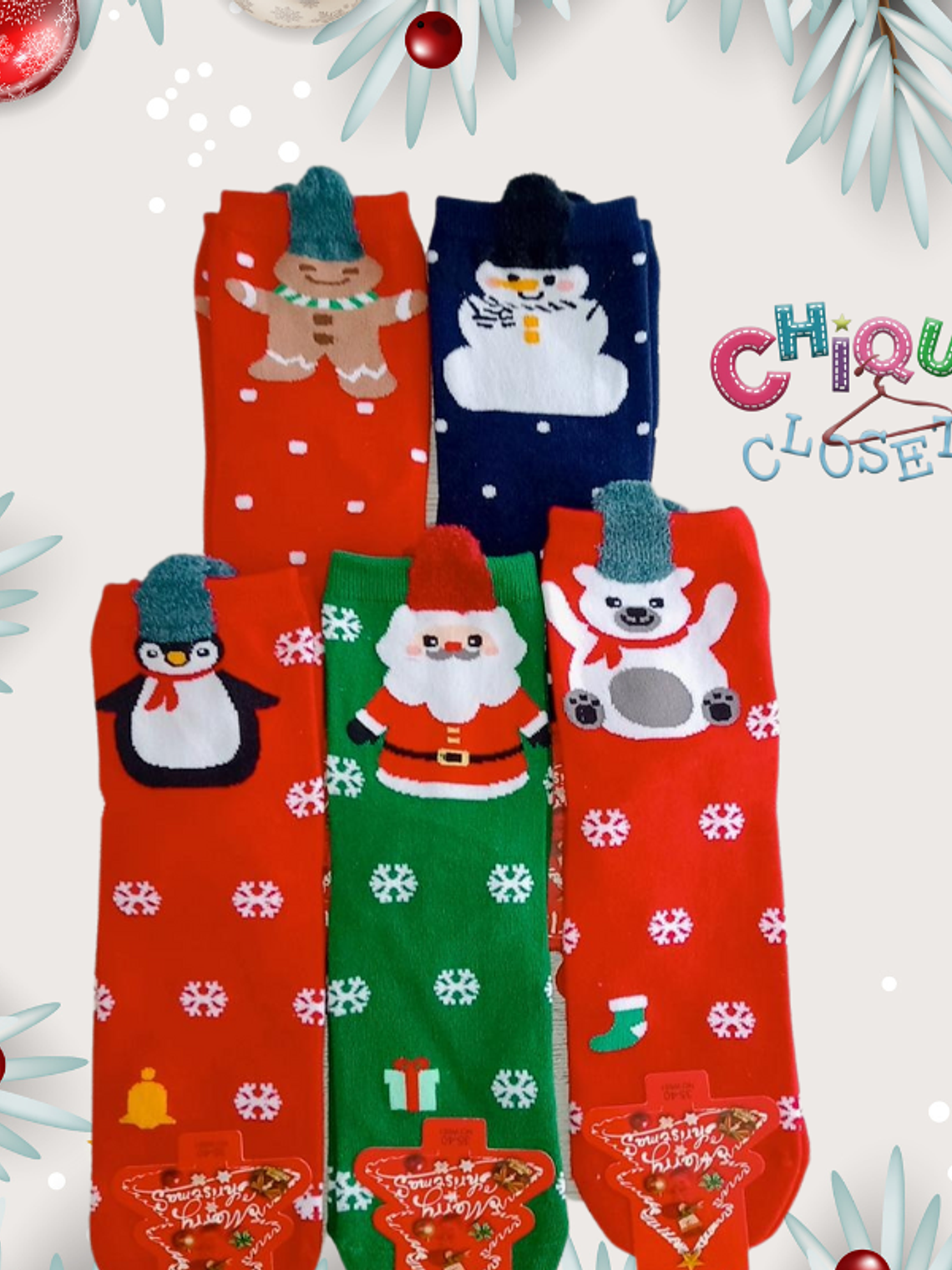 Medias navideñas  1