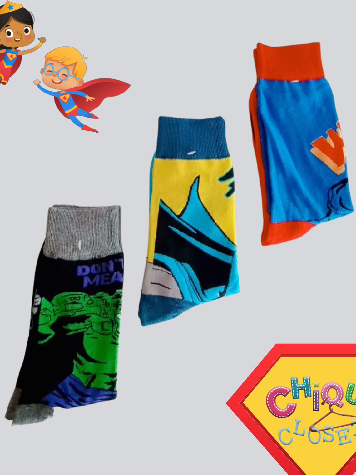 Medias superhéroes 1