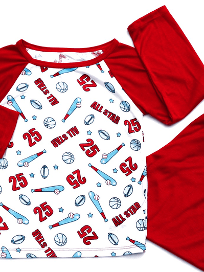 Pijama All Stars Cuello Redondo