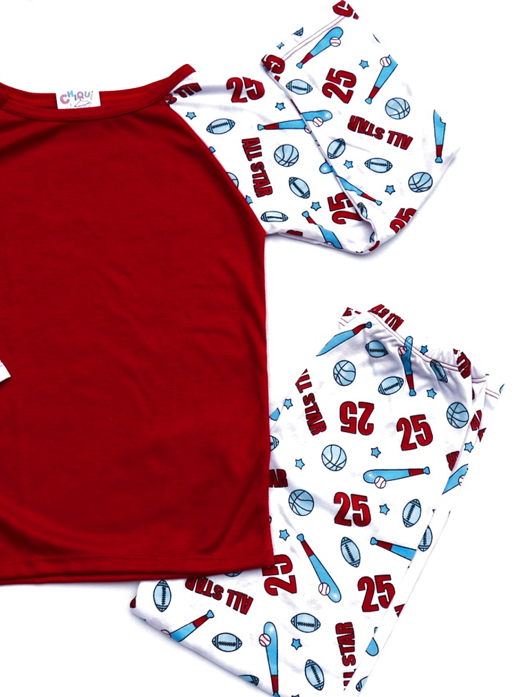 Pijama All Stars Cuello Redondo 2