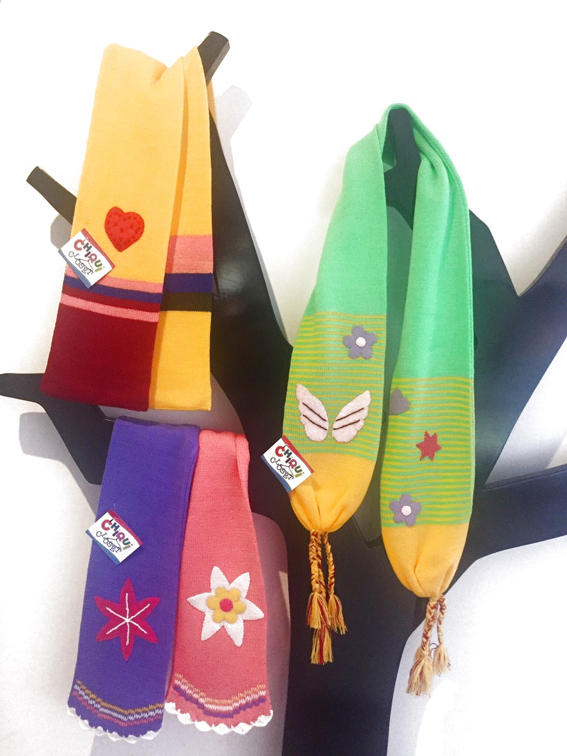 Bufandas Tejidas a Mano 1