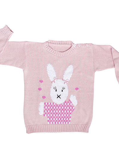 Sweater Coneja con Cintas