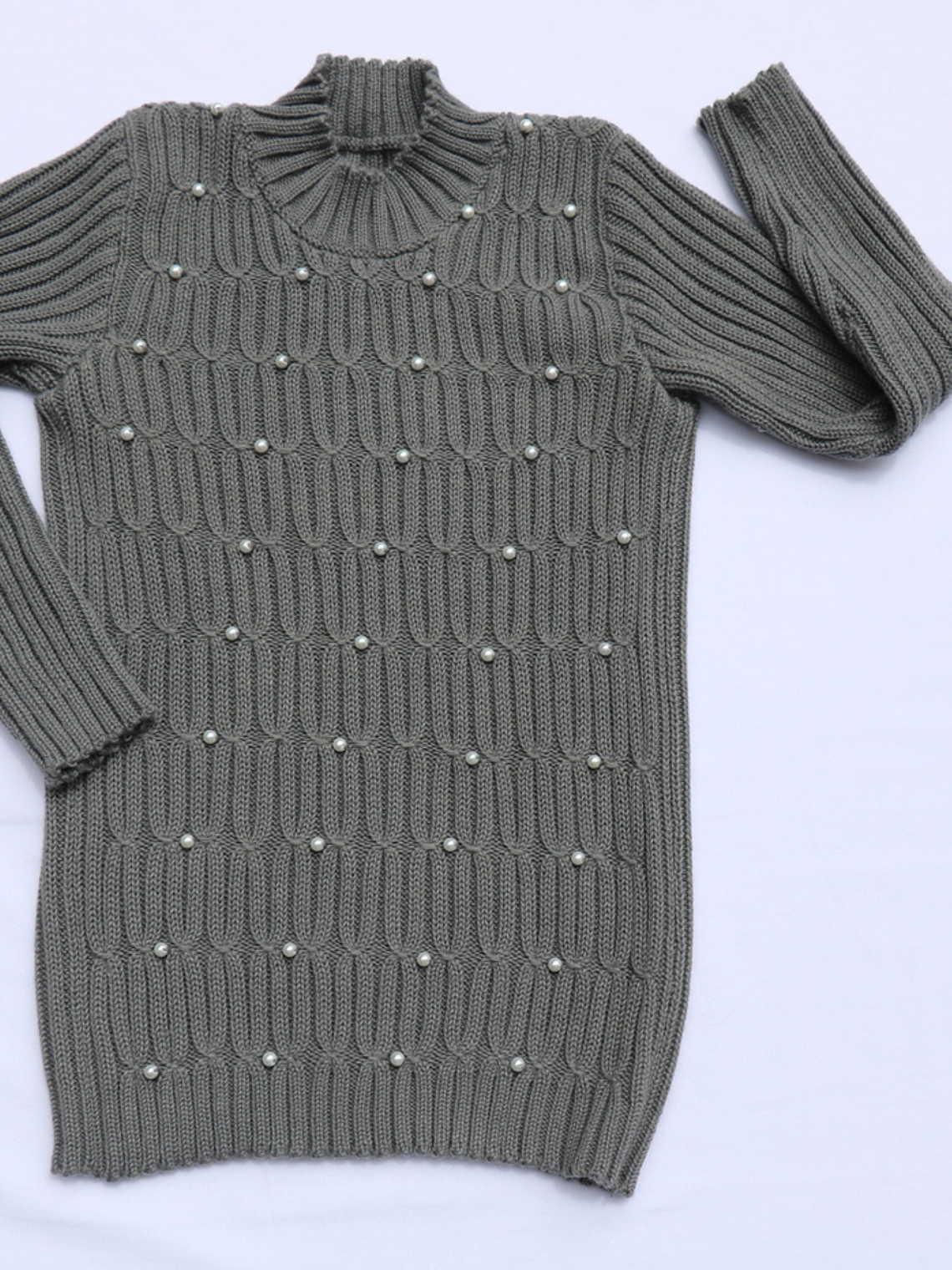 Sweater Vestido Perlas 2