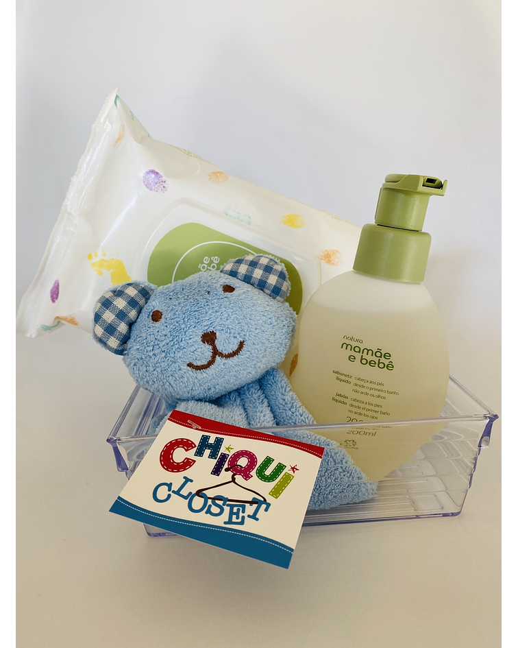 Set 3 productos - Osito Azul