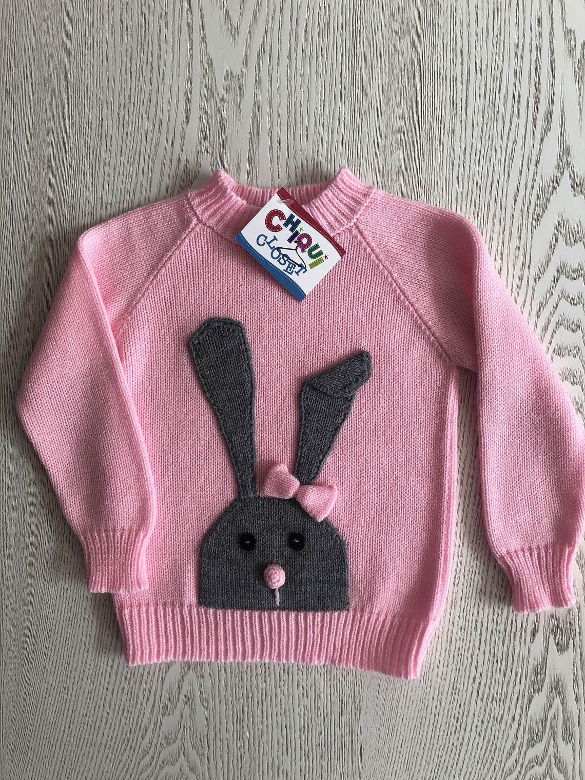 Sweater Coneja Gris 1