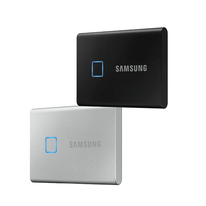 Samsung T7 Touch SSD 1TB - Hasta 1050 MB/s - USB 3.2 1