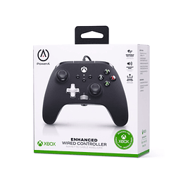 Mando con cable mejorado para Xbox Series X|S - Negro