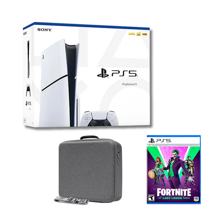 Playstation 5 Slim Americano | 1TB | Lector disco | 1 Mando Adicional a elección + Bolso tranporte 5