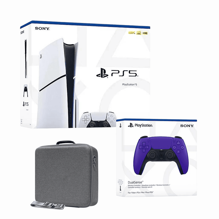 PlayStation 5 Slim Americano | Con Lector Disco | 1TB | 1 Control adicional + Bolso Transporte 8