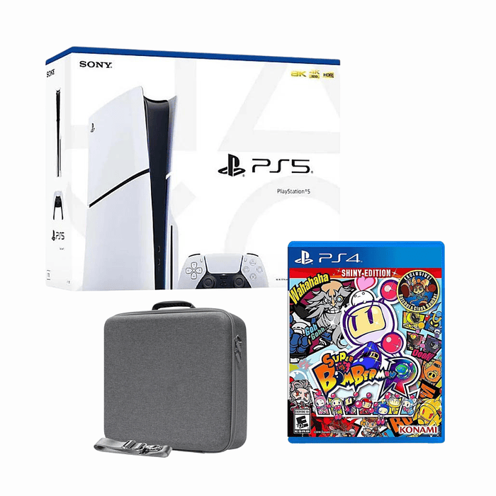 Playstation 5 Slim Americano | 1TB | Lector disco | 1 Mando Adicional a elección + Bolso tranporte  2