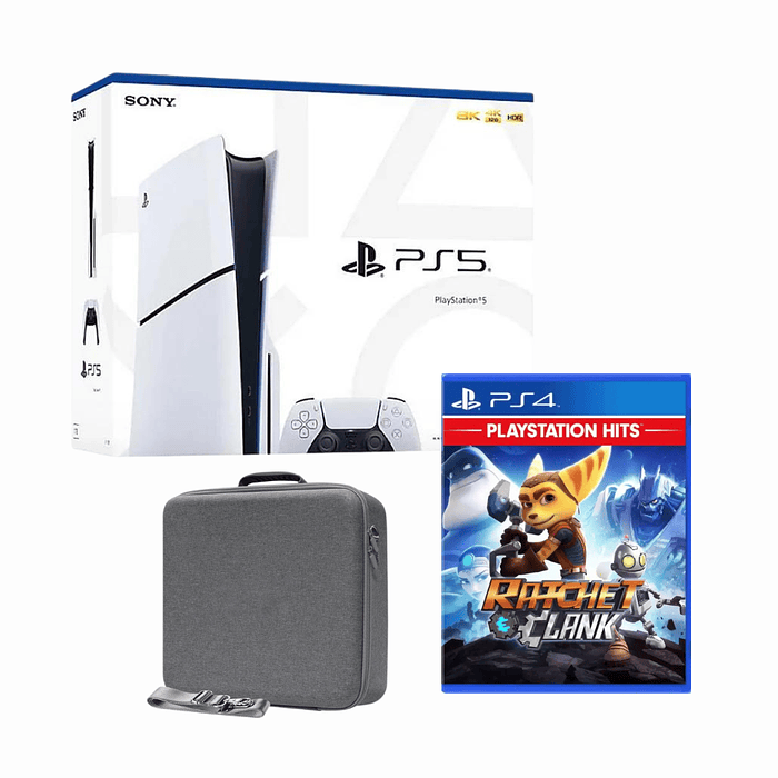 Playstation 5 Slim Americano | 1TB | Lector disco | 1 Mando Adicional a elección + Bolso tranporte  10