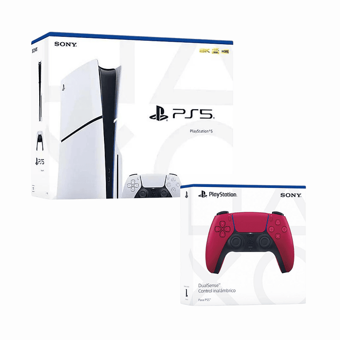 PlayStation 5 Slim Americano | Con Lector Disco | 1TB | 1 Control adicional 7